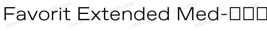 Favorit Extended Med字体转换